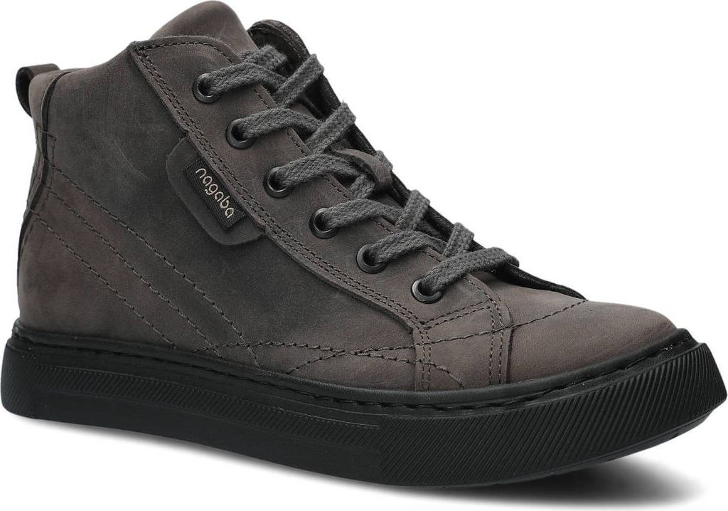 NAGABA Stiefeletten Damen Boots Damenstiefel Herbst Frühling Graphit, 37