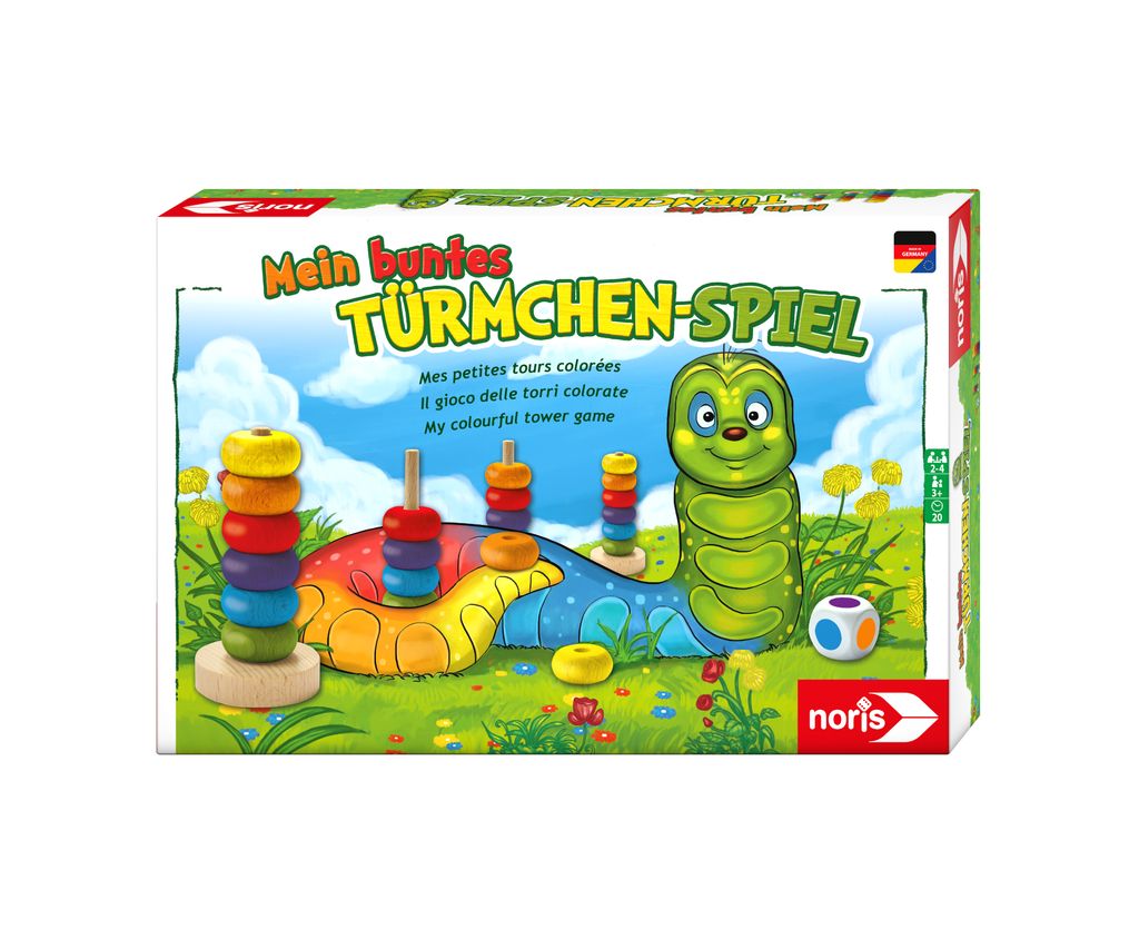 Noris Spiele Mein buntes Türmchenspiel; 606011235 Produktbild 
