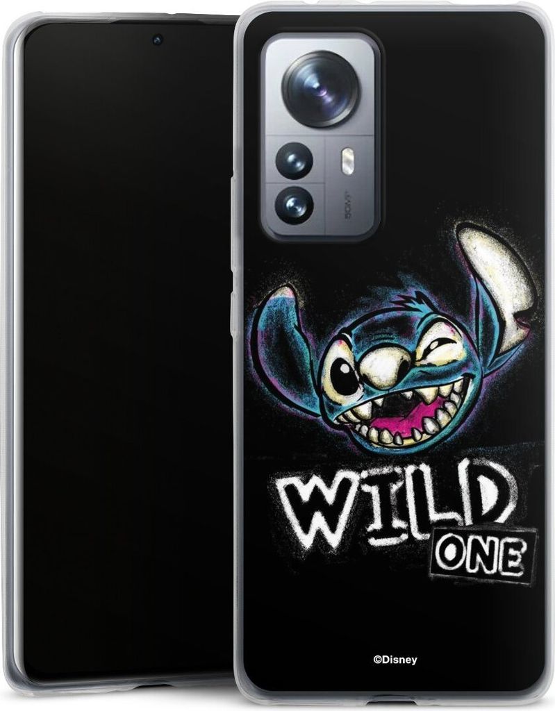 DeinDesign Slim Hülle für Xiaomi 12 Pro 5G Silikon Case Ultra Dünn Handyhülle Disney Offizielles Lizenzprodukt Lilo & Stitch
