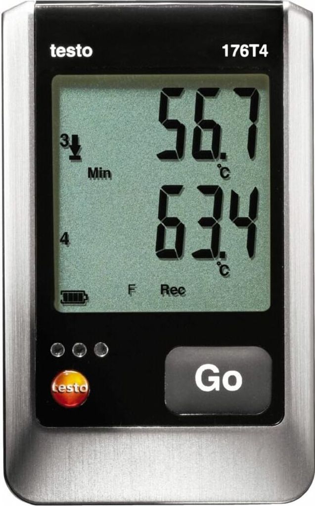 TESTO Temperatur-Datenlogger 176 T4 (0572 1764)