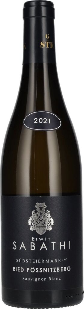 Erwin Sabathi Sauvignon Blanc Ried Pössnitzberg Südsteiermark DAC 2021 13% Vol. 0,75l