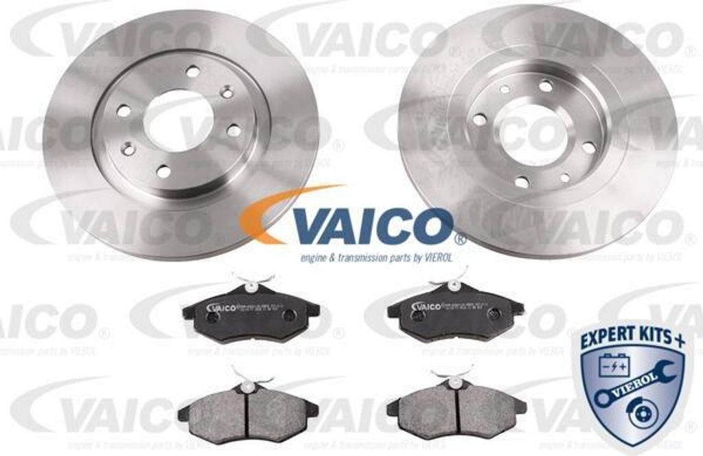 VAICO V22-0720 Bremsensatz, Scheibenbremse OE 1608691680kit kompatibel mit C2, C3