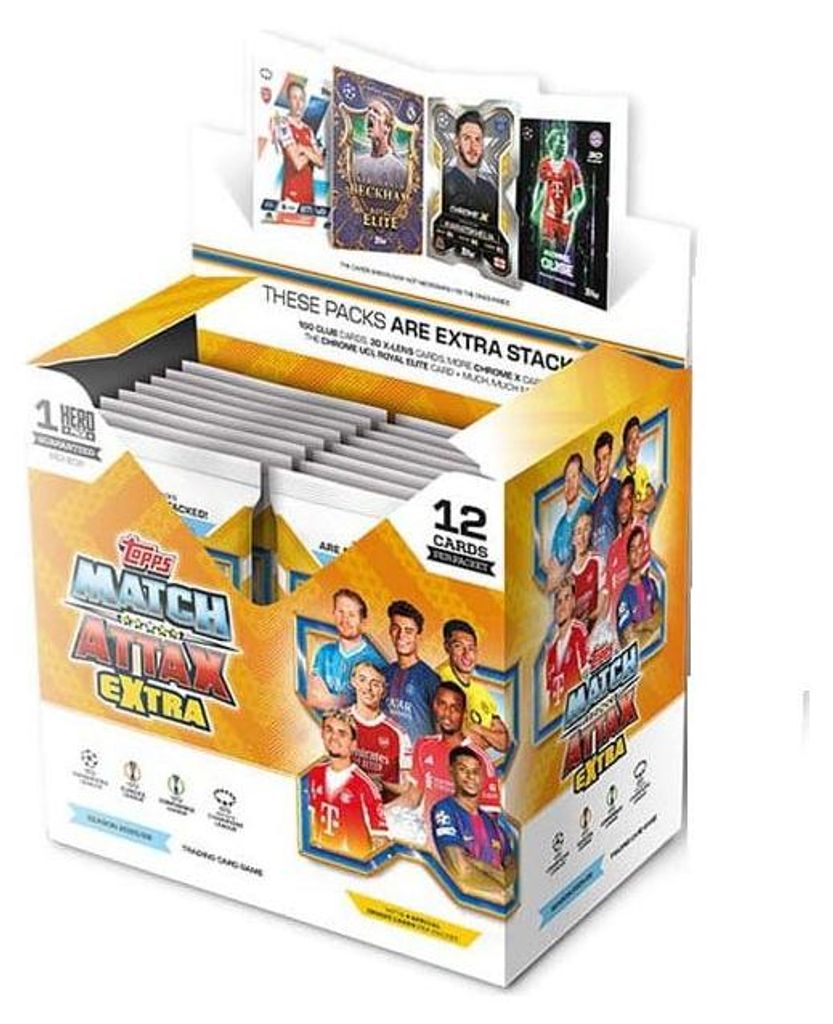 Zberateľské kartičky Attax Extra k zápasom Ligy majstrov Obrázok produktu 