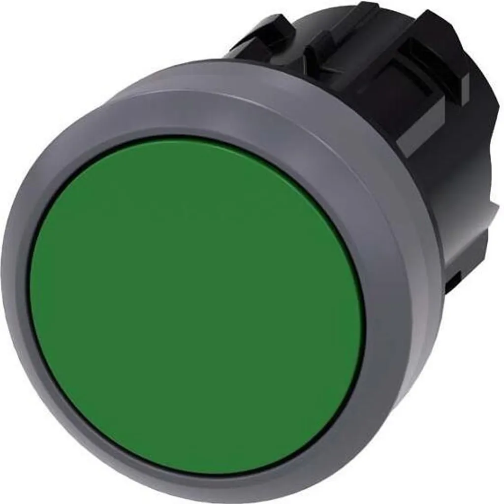 Commande de Commutation Siemens 3SU10300AB400AA0 Vert pour Panneau
