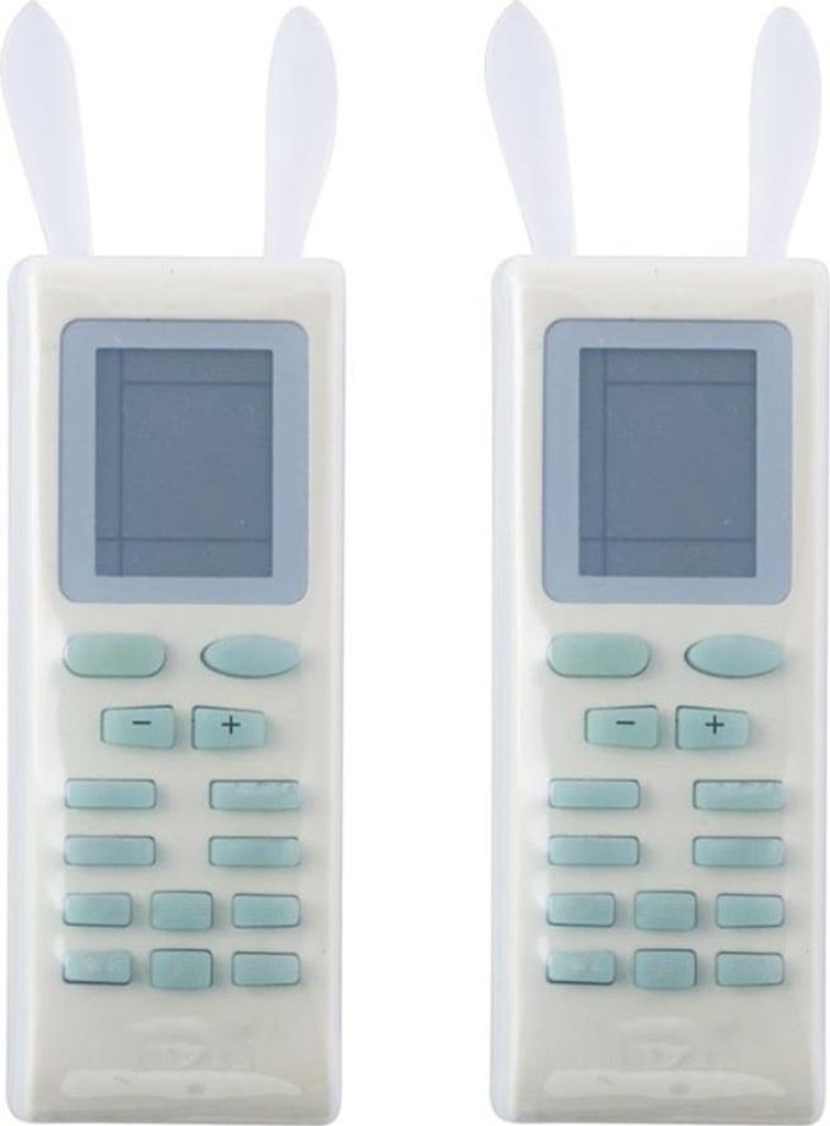 Transparente Aufbewahrungstasche für die Fernbedienung der TV-Klimaanlage, Silikon-Schutzhülle, wasserdicht, staubdicht, einfache Tasche