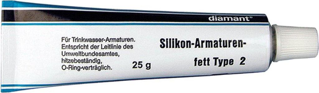 Silikonfett Type2 diamantTrinkwasserarm. 25g Tube