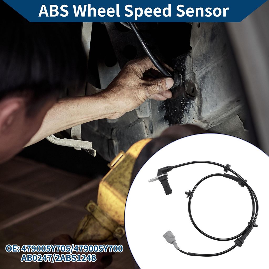 ABS Raddrehzahlsensor hinten rechts ABS Sensor Antiblockiersystem Sensor Nr. 479005Y705/479005Y700/AB0247/2ABS1248 für NISSAN MAXIMA 2002-2003