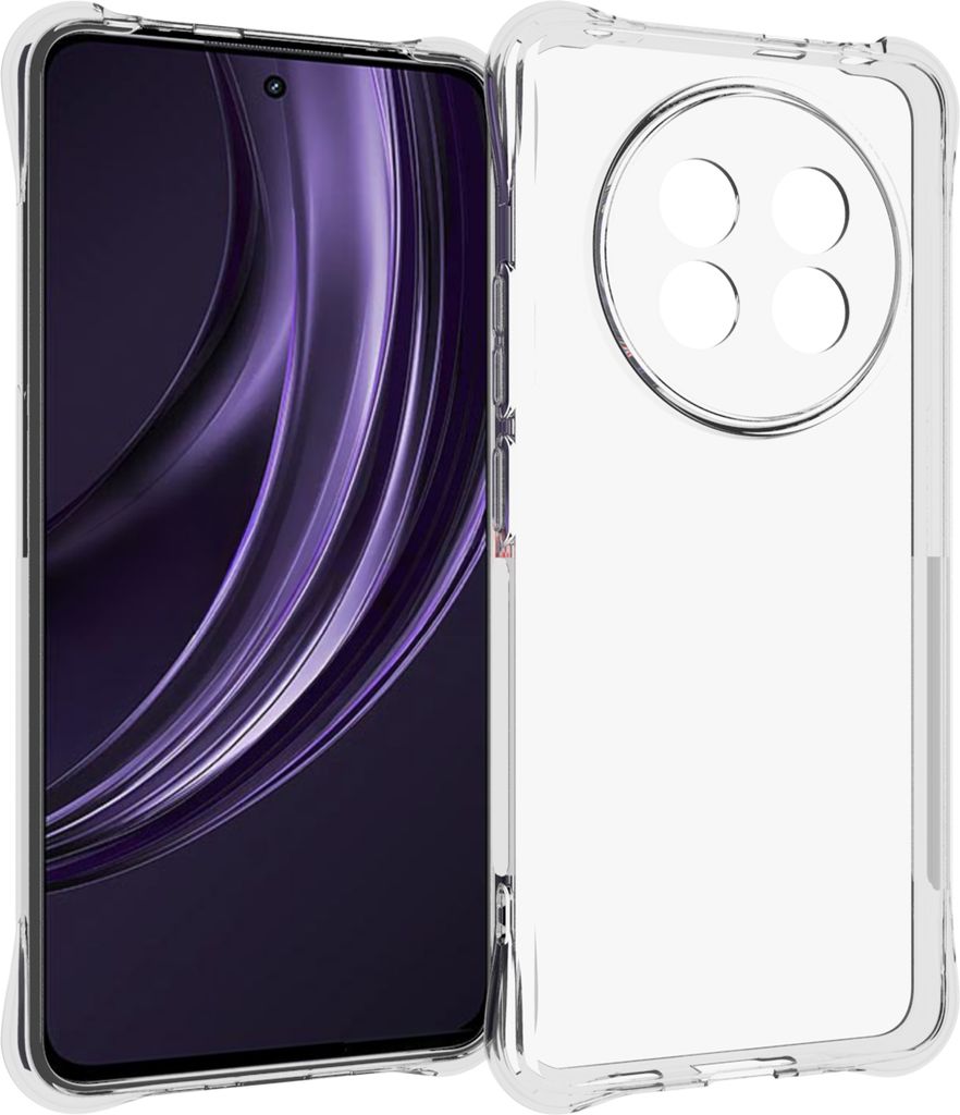 TPU Hülle Clear Armor Soft Case für Realme 13 Plus 5G - transparent