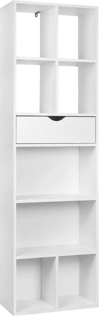 Rangement livres et jouets pour chambre enfant bibliothèque blanche bois