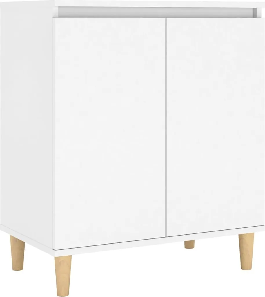 SYFAX™ Credenza Bianca 103x35x70 cm | Arredo Chic Legno Multistrato