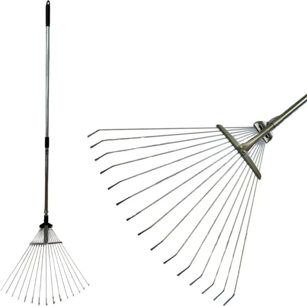 Rastrello a Ventaglio Strend Pro R120: Acciaio e Comfort Telescopico