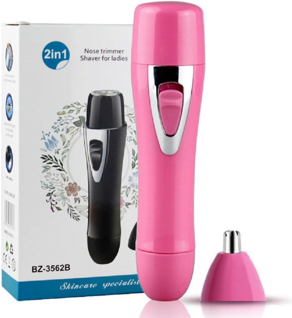 2-in-1 Elektrischer Gesichtshaarentferner für Frauen, Mini Produktbild 