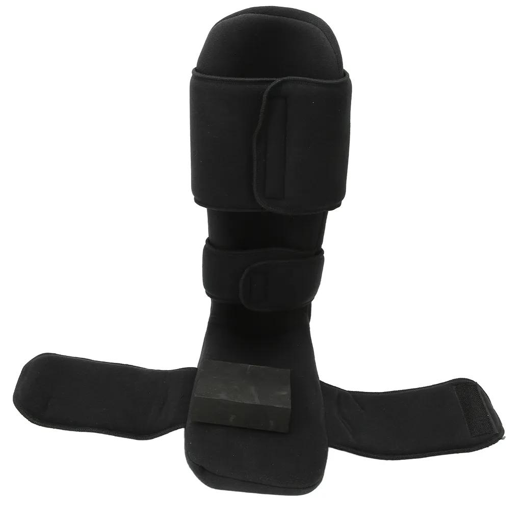 Chevillère de Maintien Sportive Ajustable en Néoprène Respirant Noir