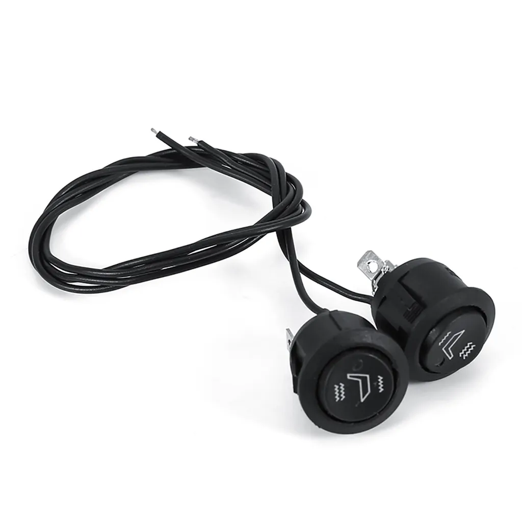 2x Interruttore Riscaldamento Sedile Auto Universale 3 Poli Hi Low Off