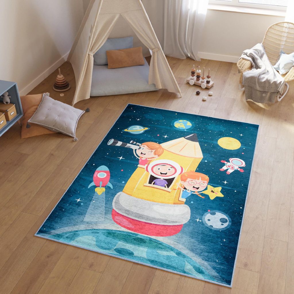 Tapiso Teppich EMMA Modern Kinderzimmer Bunt Schlafzimmer 160 x 230 cm