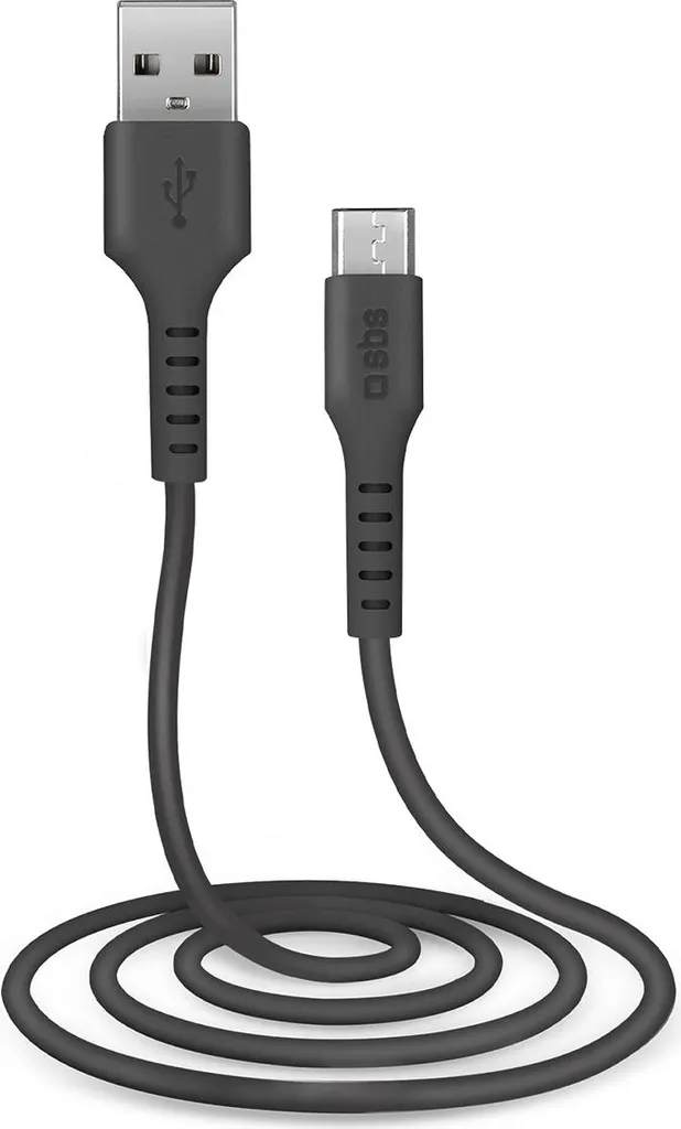 Sincronizza e Carica con SBS: Cavo Micro USB 1m Nero High Speed - 2