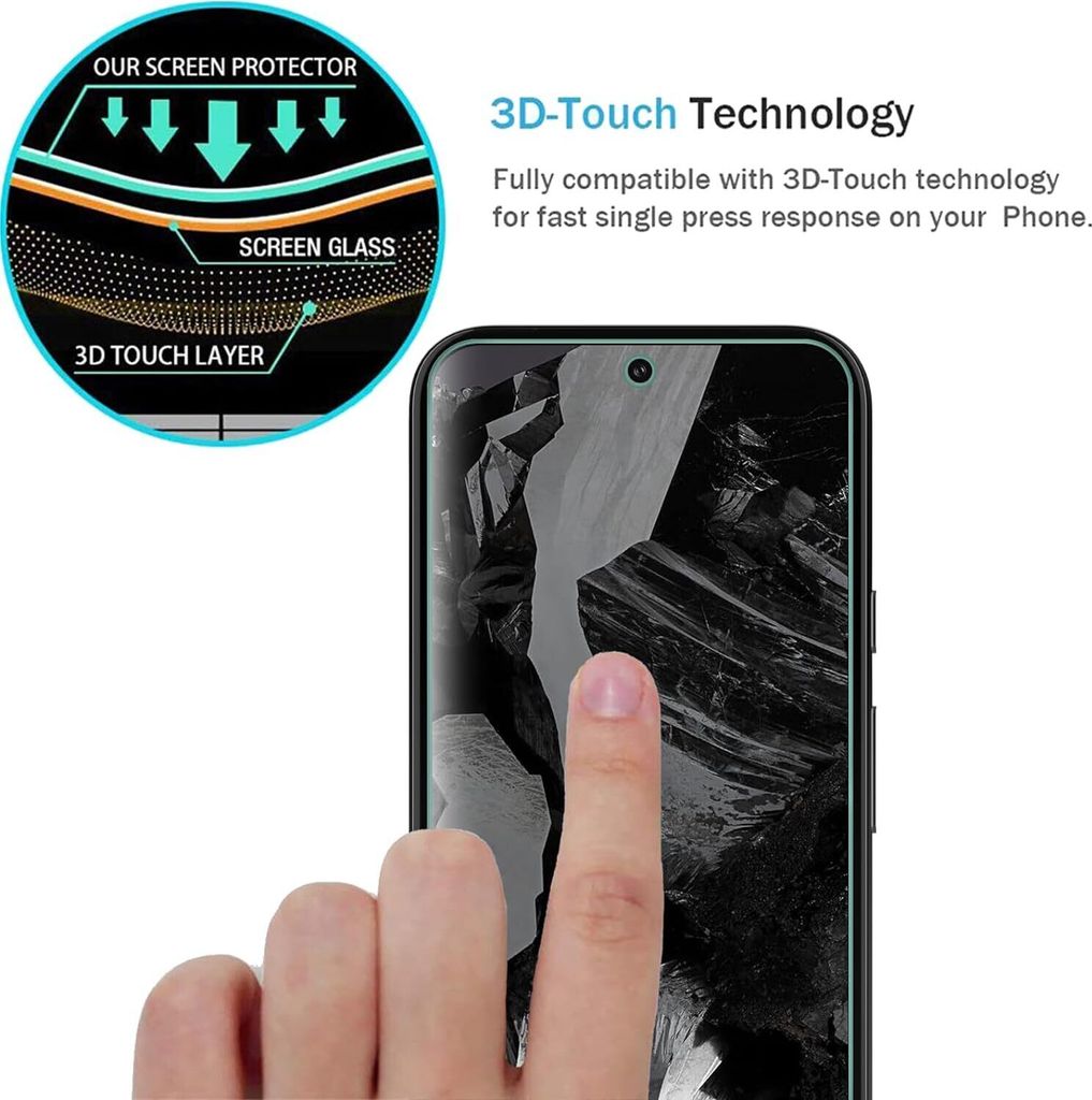 Dipos 2 Pellicole Protettive Antiriflesso Per Google Pixel 4a – Opaca, Anti-impronta, Made In Germany - 2