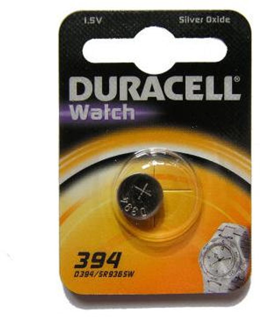 Duracell D394, Einwegbatterie, Siler-Oxid (S), 1,5 V, 1 Produktbild 
