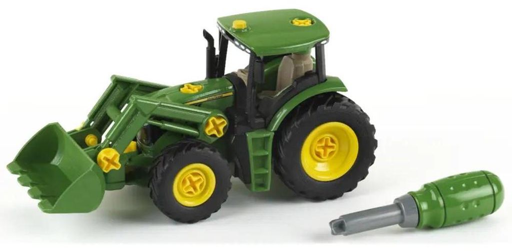 Theo Klein John Deere Traktor mit Frontlader und Gewicht, Immagine del prodotto 
