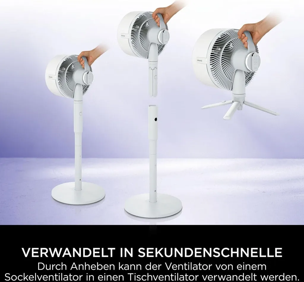 Ventilateur sans fil Ninja FA220EU commutable pied et table portable - 13