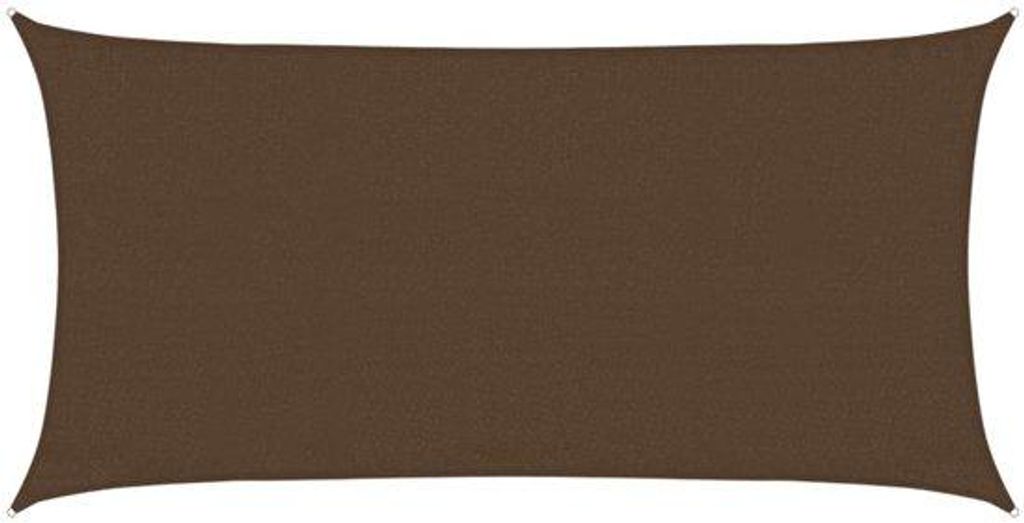 Sonnenschirm - Rechteckiges Schattenmuster - 2x4 m - Wasserdichter Oxford-Stoff - UV-Schutz - Gelb