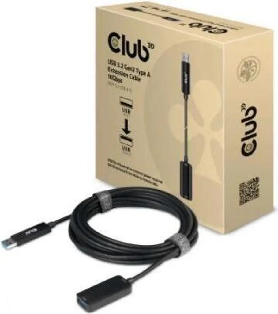 Club3D Prolunga USB 3.2 Gen2 5m 10Gbps | Cavo CAC-1411 Alta Velocità - 1