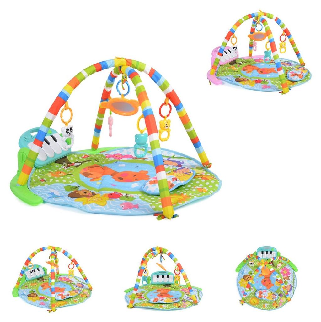 Moni play arch piano 696-R, coperta per gattonare, tasti Immagine del prodotto 