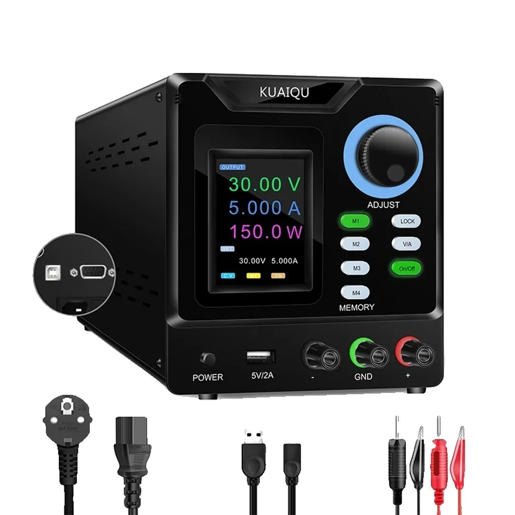 Alimentation CC Programmable SPPS-D3010-232 Sortie 30V 10A Précision