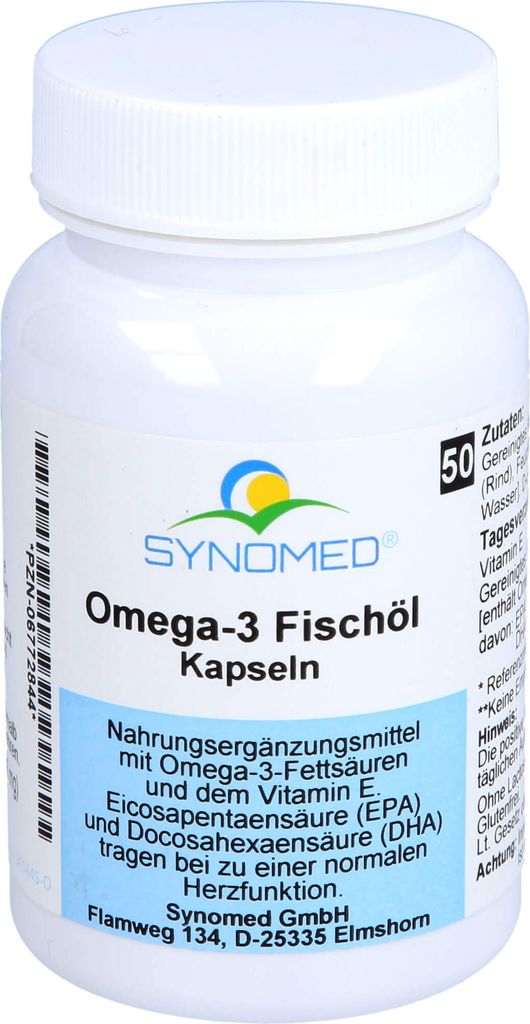 Omega 3 Fischöl Kapseln, 50 St KAP