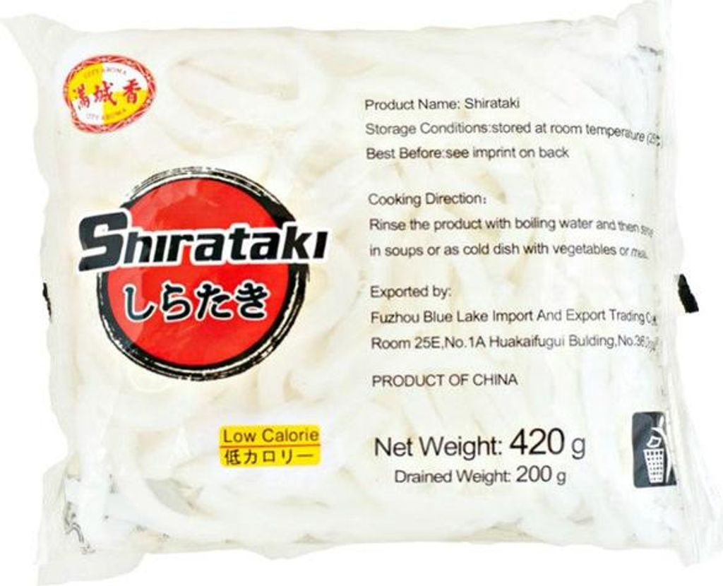 City Aroma | Shirataki Konjac-nudeln - 20 X 400g - Dicke Produktbild 