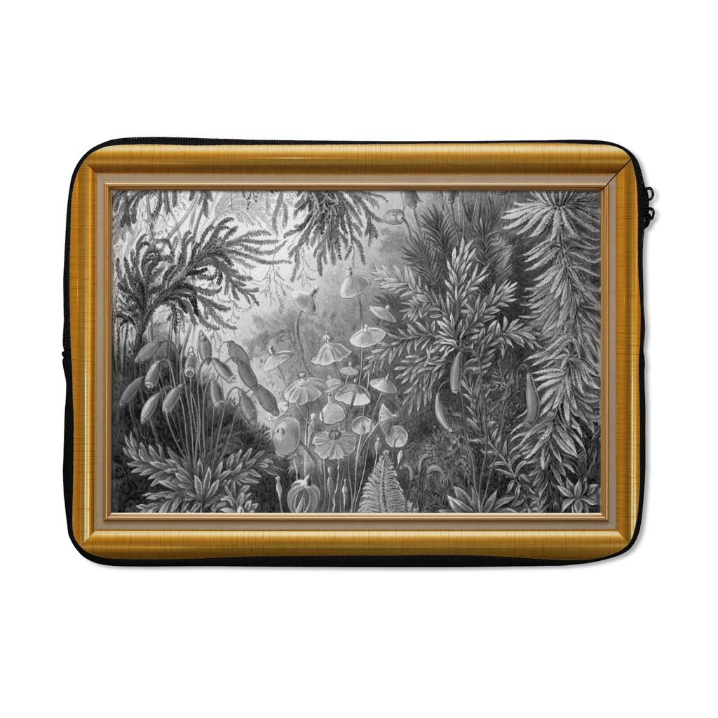 MuchoWow Laptop Hülle 14 ZollKunstwerke - Alte Meister - Rahmen - Gold Laptoptasche - Laptoptasche - Stoßsicher - Schutzhaube