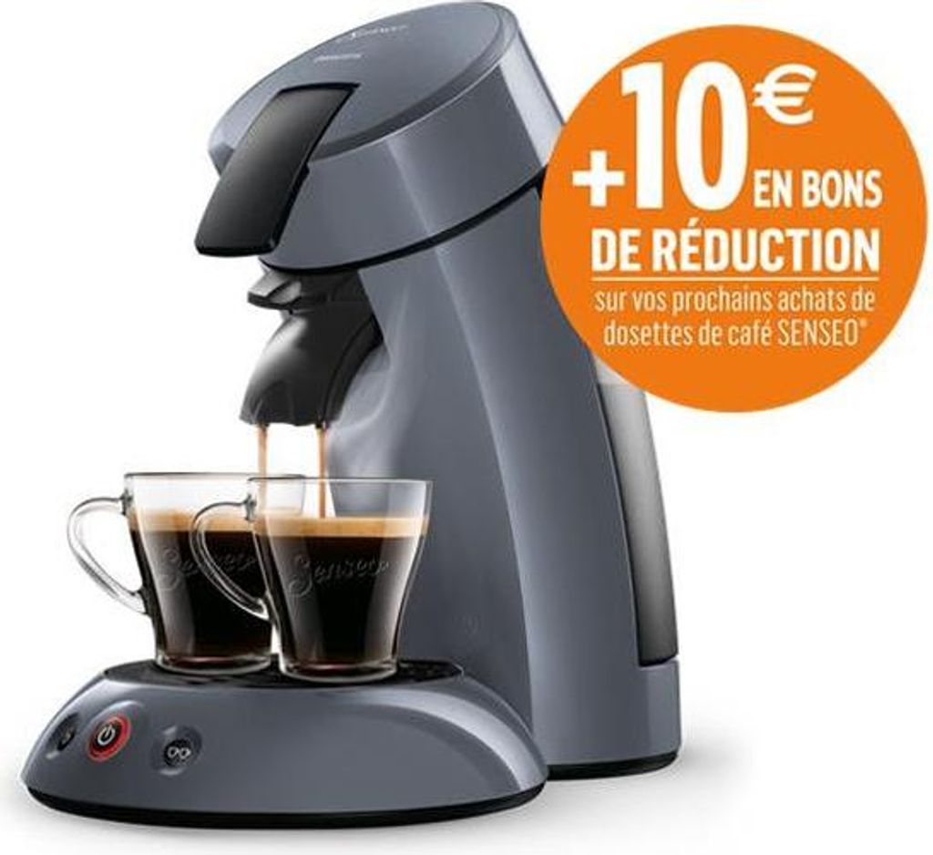 Cafétière à dosette 1bar 1450w - Philips - HD7806.58 - Image du produit 
