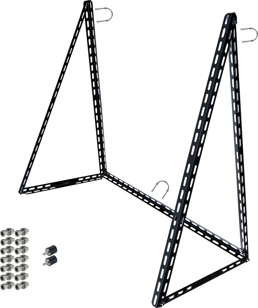 Alu Solarmodul Ständerwerk schwarz