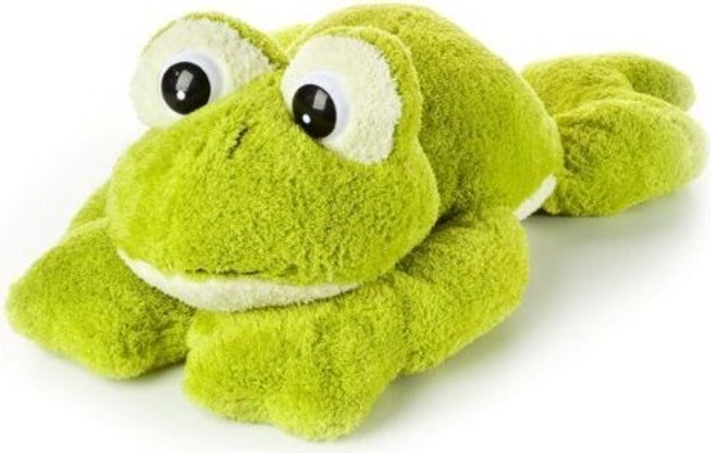 Inware Frosch XXL 97 cm grün liegend Produktbild 