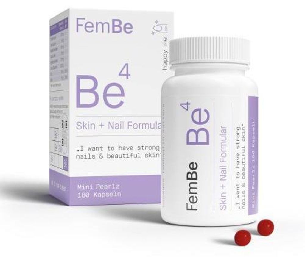 Fembe Be4 Skin+Nail Formular Weichkapseln 180 St