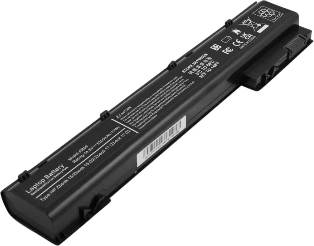 Batteria Avizar per HP ZBook 15 G1 | Ricambio 5200mAh 14,8V Nero