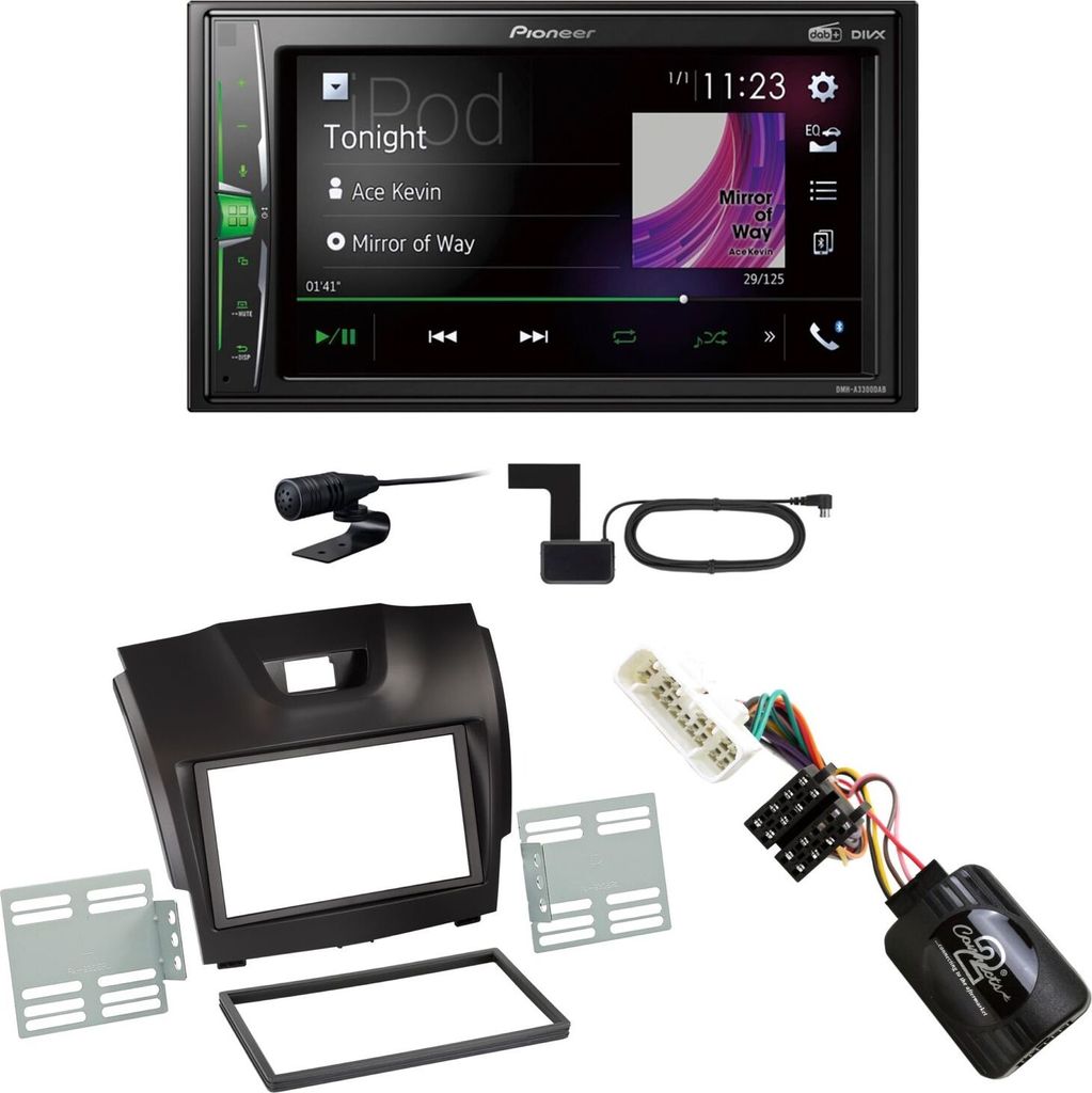 Pioneer DMH-A3300DAB USB Digitalradio Bluetooth DAB+ Produktbild 