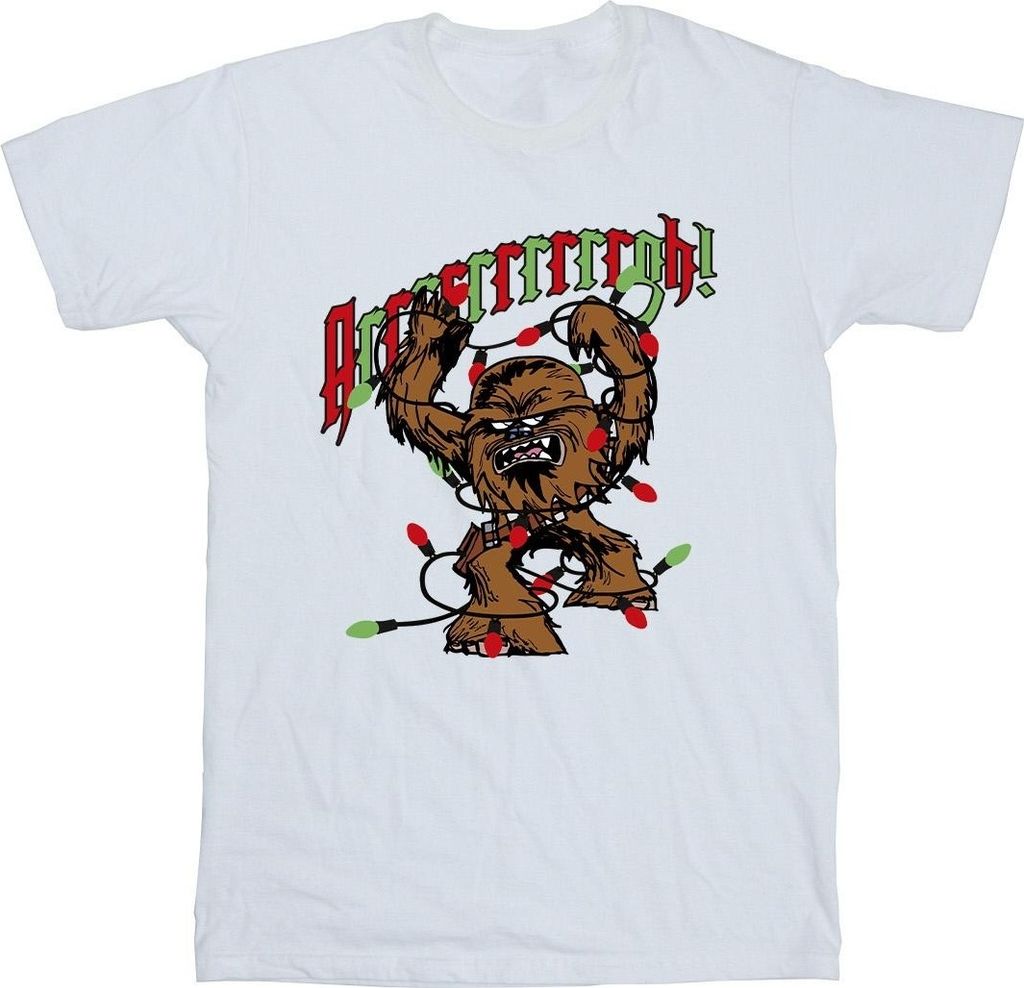 Star Wars - "Episode IV: A New Hope Argh" T-Shirt für Herren BI46791 (L) (Weiß)