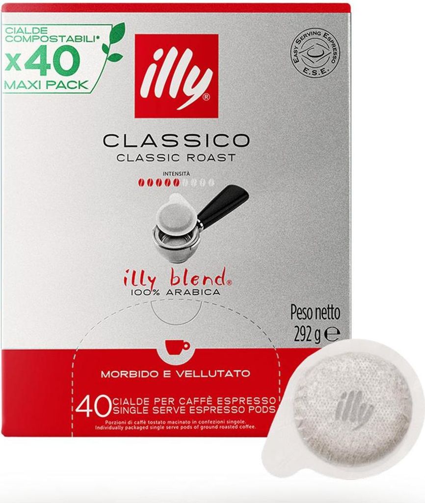 Illy Classico Cialde caffè Tostatura media 40 pz Immagine del prodotto 