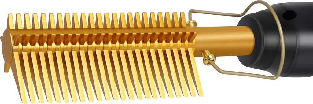 Fer à friser et lisseur électrique INF - Appareil de coiffure 2-en-1 Or