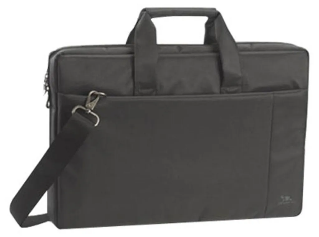 Porte-documents classique Rivacase 8251 gris pour PC portable 17" - 13