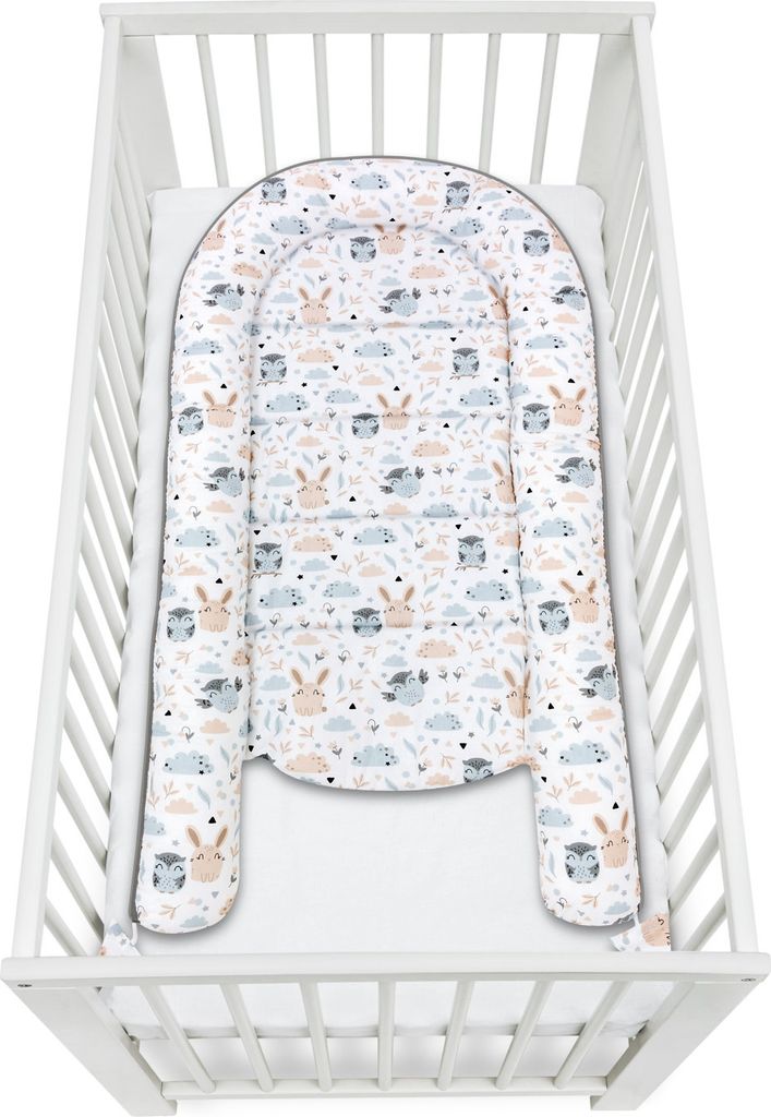 JUKKI® BabyNestchen XXL 120x65cm bis zu 18 Monaten  2seitig Produktbild 7