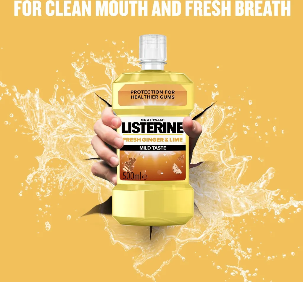 Solution de rinçage buccal au gingembre et citron vert - Flacon 500ml - 2
