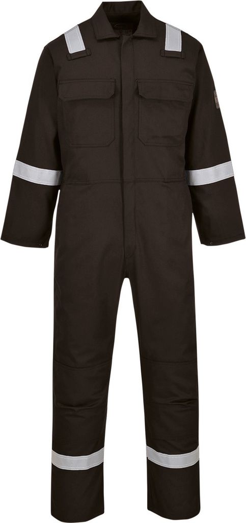Portwest - "Bizweld Iona" Overall für Herren - Arbeit RW5454 (XL) (Schwarz)