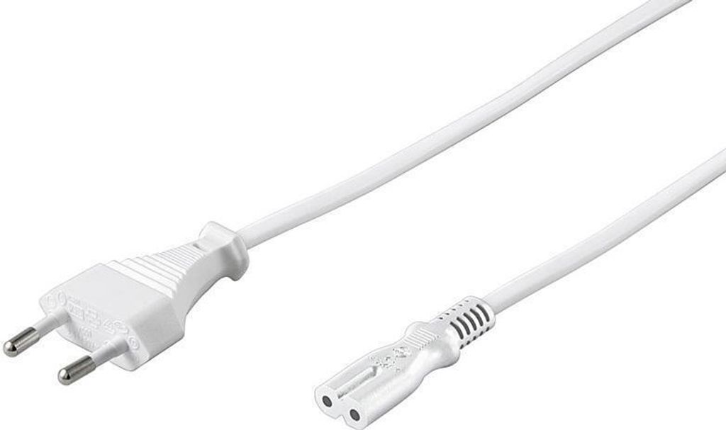 Goobay 93988 Câble de raccordement Euro, 5 m, blanc, 5 m - Image du produit 