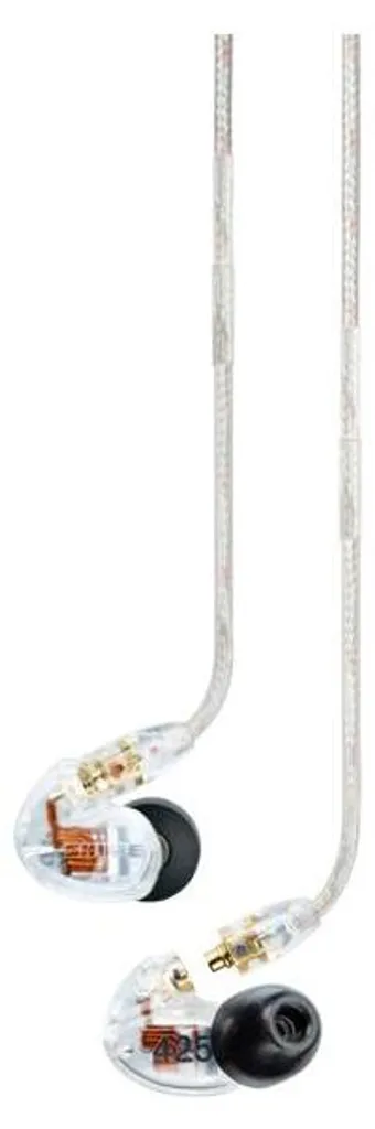 Écouteurs Shure SE425-CL Transparent avec Micro et Isolation Acoustique 37dB