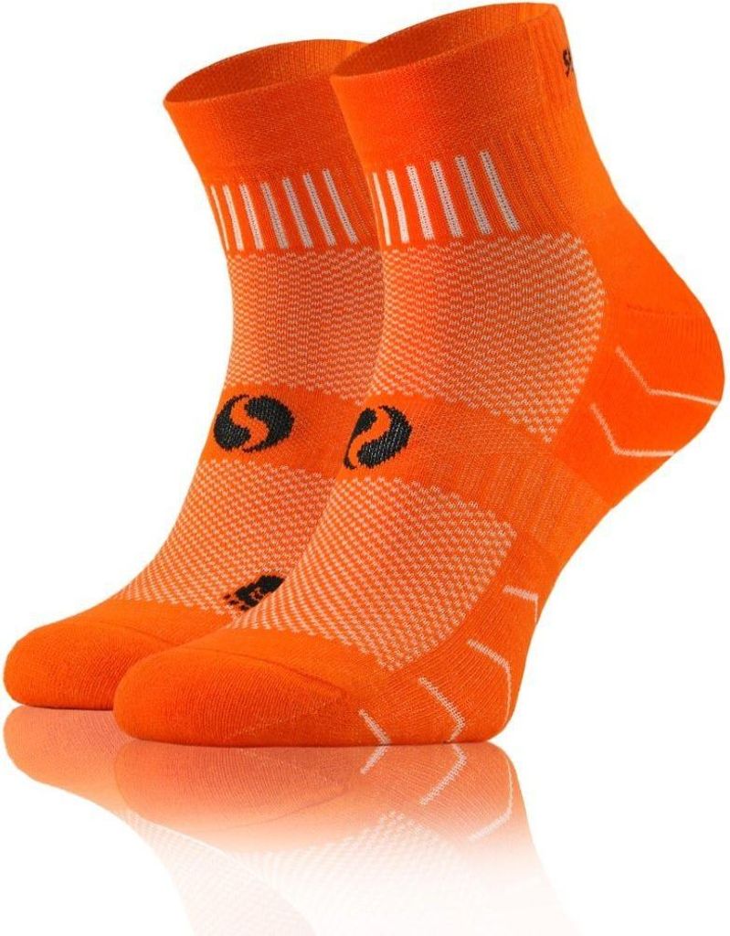 Sesto Senso Sport Socken - Atmungsaktive, Nahtlose Baumwollsocken mit Anatomichem Sitz, Feuchtigkeitskontrolle, Für Herren und Damen, Schützende ...