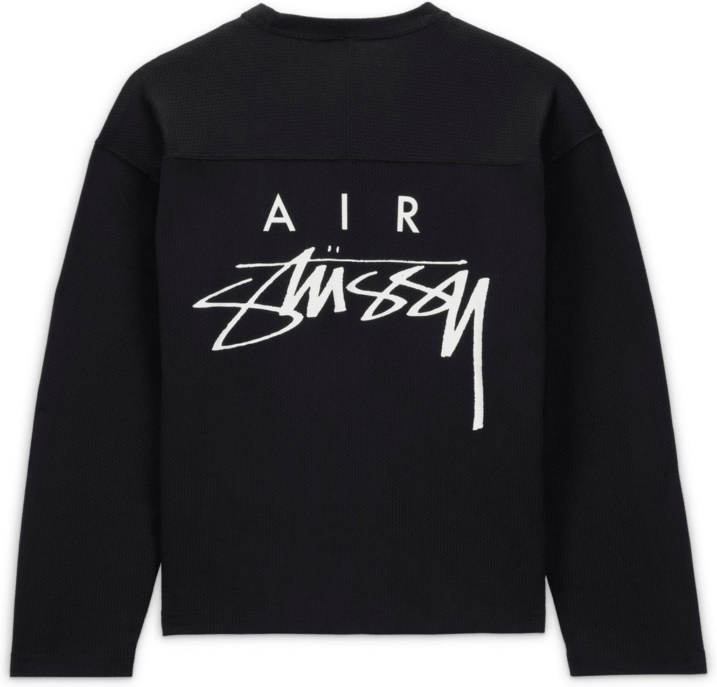 Nike x Stüssy Longsleeve Oberteil „Schwarz“, FJ9164-010, Größe: M