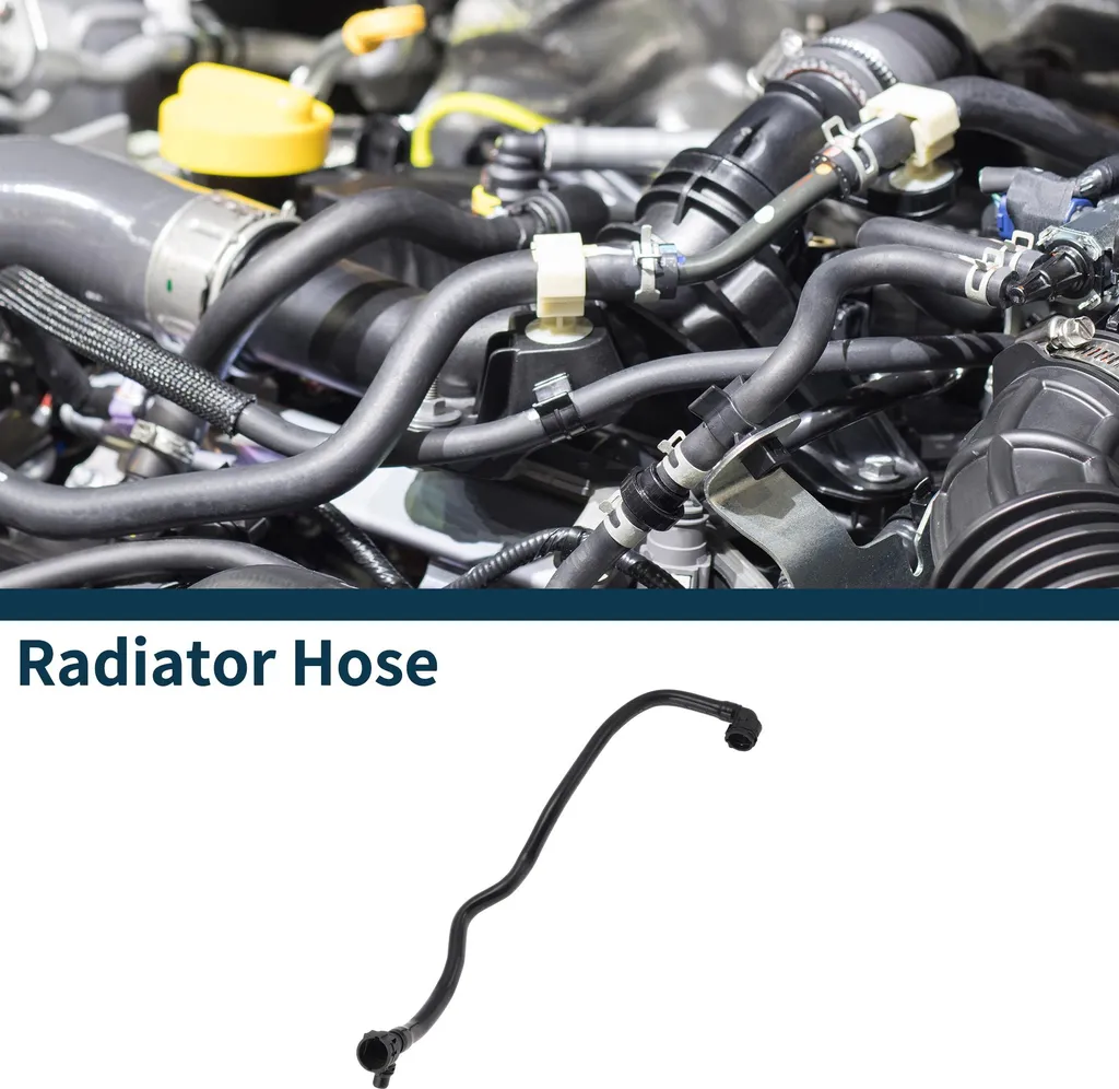 Durite de Radiateur 17127507149 pour BMW 530e 2.0L 2018-2023 en Noir