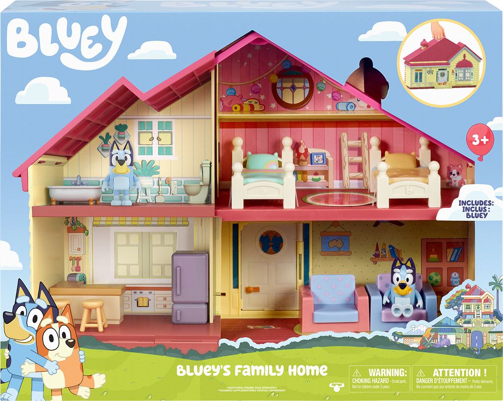 BLUEY|Moose Toys mooseToys BLUEY Haus Spielset Produktbild 